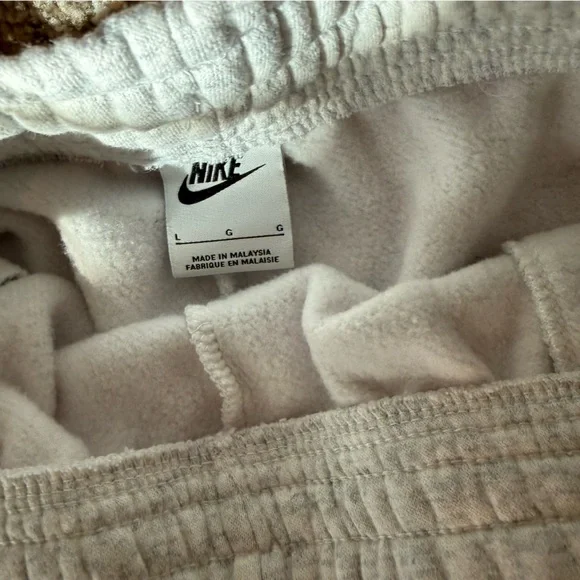 Nike Women's Athletic Light Gray Shorts - Picture 2 of 3